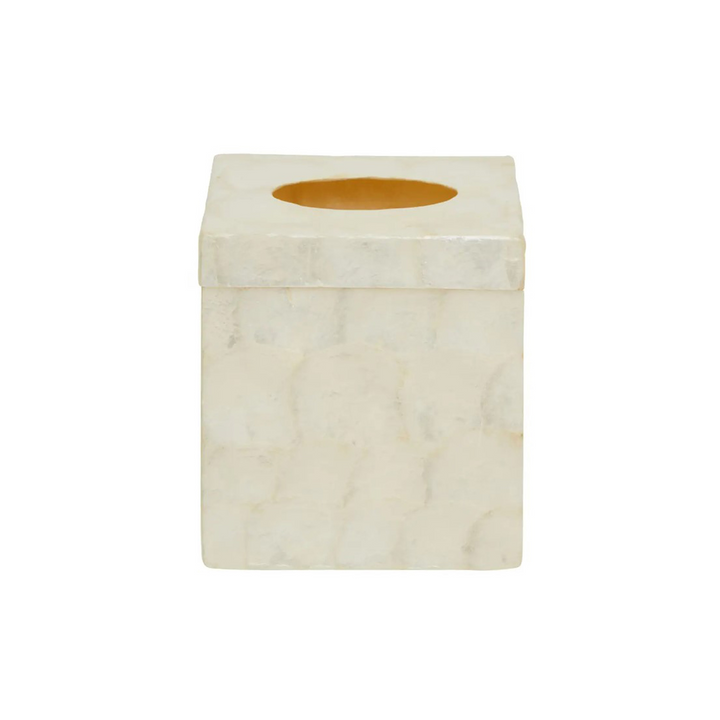 Seashell Tissue Box - Square