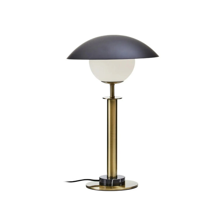 Black and Gold Orb Table Lamp